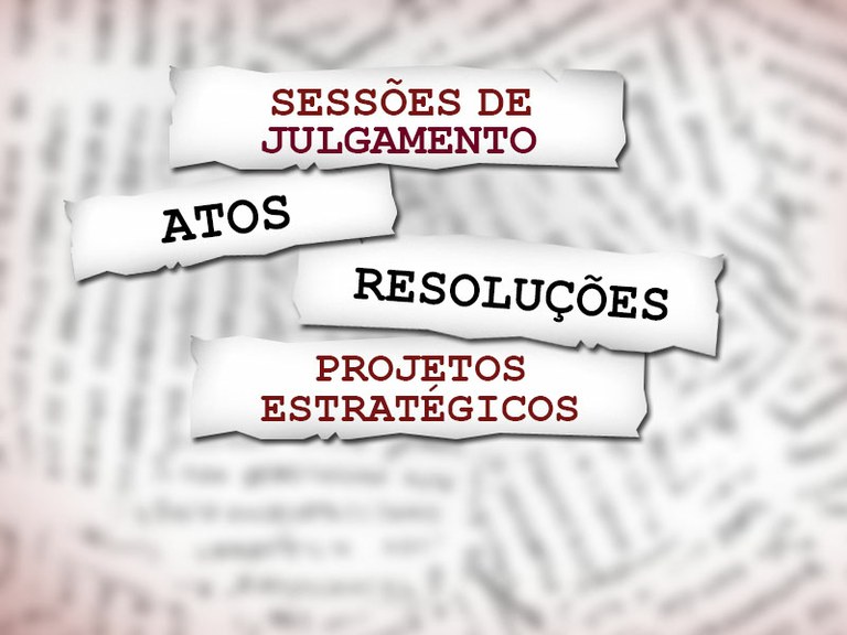 Banner - Sessões de Julgamento, Atos ...