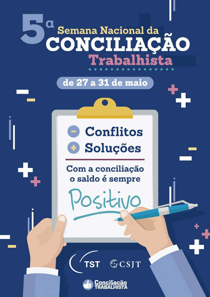 5ª Semana da Conciliação - Cartaz .jpg