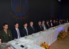 Desembargador Leonardo Trajano representa TRT na posse dos novos dirigentes do TJ