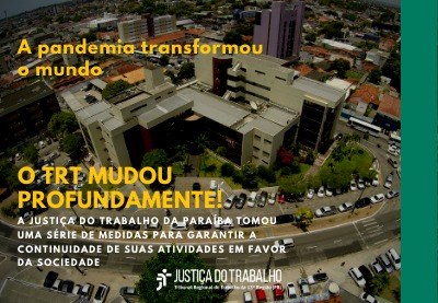 Justiça do Trabalho da Paraíba já pagou quase R$ 80 milhões no período de isolamento