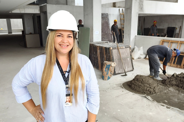 Engenheira civil, Bruna Siegenes