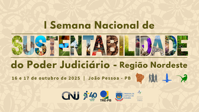 O evento é uma iniciativa do CNJ e reúne os principais tribunais da Paraíba em organização conjunta: TRT-PB, sede do evento; TJPB; TRE-PB e Justiça Federal