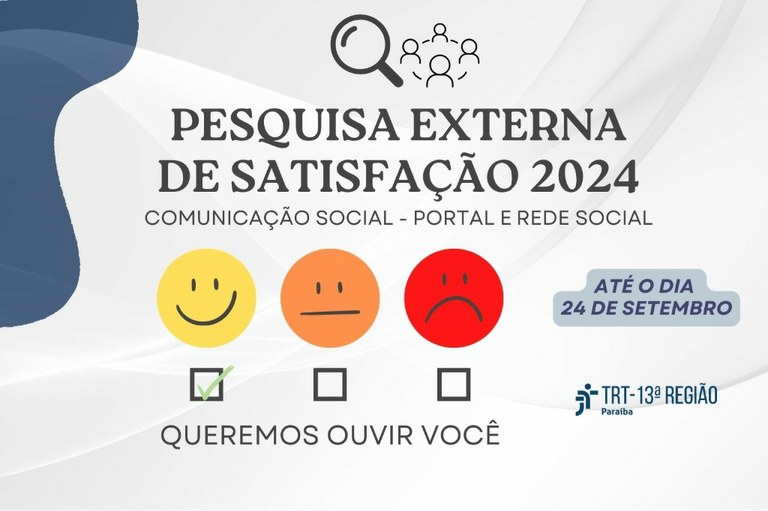 CAPA pesquisa externa satisfação comunicação TRT13.jpeg
