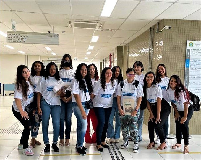 Jovens Desembargadoras combate ao trabalho infantil.jpeg Jovens Desembargadoras combate ao trabalho infantil.jpeg
