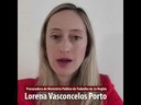 Lorena Vasconcelos convida para a II Jornada de Formação Continuada Reforma Trabalhista