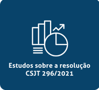 Estudos sobre a resolução CSJT 296/2021